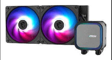 MSI MAG Coreliquid A13 240 Moederbord, Processor Alles-in-één vloeistofkoeler 12 cm Zwart 1 stuk(s)