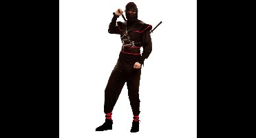 Kostuums voor Volwassenen My Other Me Ninja Moordenaar Zwart S