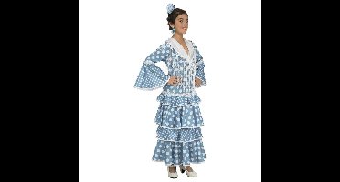 Kostuums voor Kinderen My Other Me Huelva Flamenco danser 7-9 Jaar Turkoois