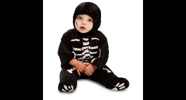 Kostuums voor Baby's My Other Me Zwart Skelet 0-6 Maanden (2 Onderdelen)