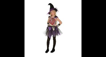 Kostuums voor Kinderen My Other Me Heks Skelet Maat 10-12 Jaar