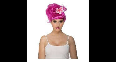 Pruik My Other Me Bloem Roze