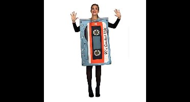 Kostuums voor Volwassenen Cassete Grijs