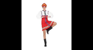 Kostuums voor Volwassenen My Other Me 2 Onderdelen Russin Rood Maat M/L