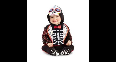 Kostuums voor Baby's My Other Me Skelet Maat 0-6 Maanden