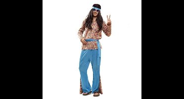 Kostuums voor Volwassenen My Other Me Hippie XL
