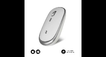 Wireless muis Subblim SUBMO-RFM0001 Zilverkleurig 1600 dpi