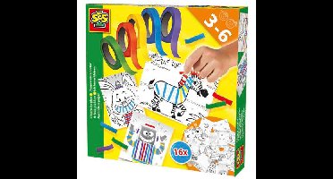 SES 14810 Ik Leer Plakken