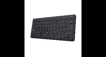 Draadloos toetsenbord Trust 25059 Qwerty Spaans Zwart