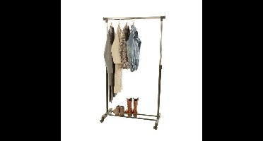 V-Part Kledingrek 84x170x43 cm Zwart