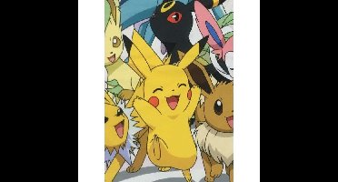 Sherpa deken - POKEMON - Evolutions - 100 x 150 cm