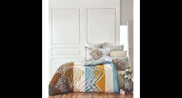 Beddengoedset - 1 dekbedovertrek 220 x 240 cm + 2 kussenslopen 60 x 60 cm - 100% versterkt katoen - Wit