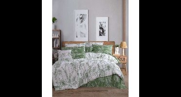 Beddengoedset - 1 dekbedovertrek 220 x 240 cm + 2 kussenslopen 60 x 60 cm - 100% versterkt katoen - Wit