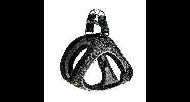 Hondentuigje Hunter Zwart 37-42 cm Antraciet XS/S