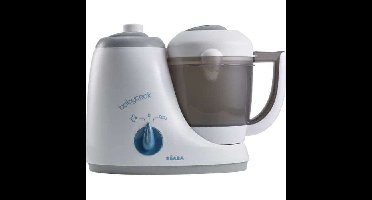 BEABA 4-in-1 babykeukenrobot - babykoek origineel grijs / blauw