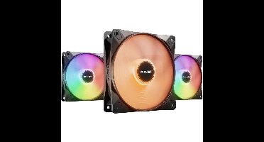 WEES STIL! - Light Wings LX - Case Fan - BL121 - 120 mm - PWM Triple - Pakket