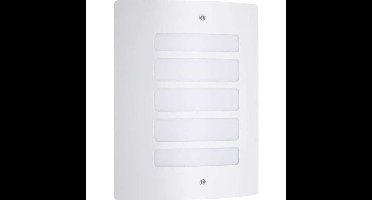 BRILLIANT Buiten Wandlamp TODD - E27 - 1x60W - Witte kleur