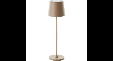 KAAMI BRILLIANT LED tafellamp - Metaal en kunststof - Cappuccino - 2W - IP44