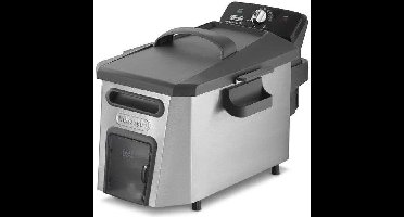 DELONGHI F44510CZ FamilyFry Semi-professionele elektrische friteuse - roestvrij staal