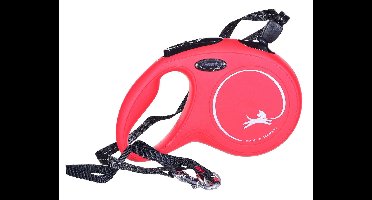 Flexi New Classic S 8 m Geel Hond Intrekbare riem