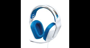 GAMING-hoofdtelefoon - Lichtgewicht - LOGITECH G - G335 WIRED - WIT - Discord-gecertificeerd