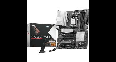 Moederbord - MSI - PRO B840-P WIFI - AM5 - DDR5 - Wi-Fi 7 - 2.5 GbE