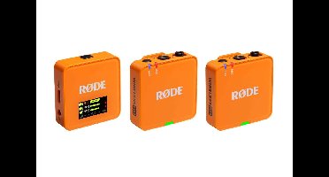 RØDE Wireless GO III Orange - draadloos microfoonsysteem (oranje)