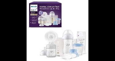 Elektrische borstkolfset - PHILIPS - Oplaadbaar - Simple - Natural Motion