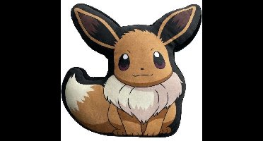 Premium 3D Kussen - POKEMON - Eevee - Microvezel - 40 cm