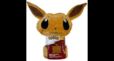 3D Fleece Deken met Capuchon - POKEMON - Eevee - 120 x 150 cm