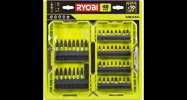 RYOBI RAK48SDI - Schokbestendige koffer 48 Accessoires voor schroeven