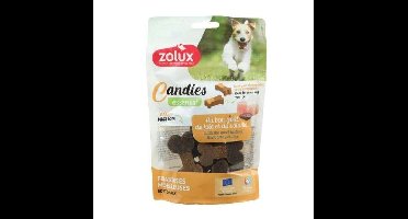 ZOLUX Candies Essential Maxi poultry bones - traktatie voor hond - 150g