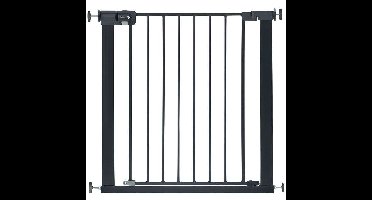 VEILIGHEID 1St Easy Close Kinderveiligheidsbarrière - Metaal - Zwart