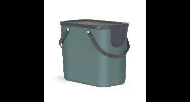 ROTHO Albula Dark green - afvalscheidingscontainer - 25l