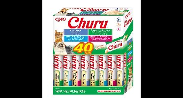INABA Churu Variety box Tuna - Kattensnoepje - 40 x 14g