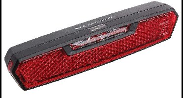 Achterlicht Axa Juno E6-12V met remlicht 80 mm- rood