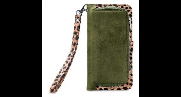 Mobilize 2in1 Gelly Zipper Case Samsung Galaxy A41 Olive/Leopard