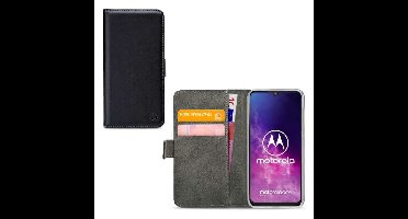 Mobilize Classic Gelly Wallet Book Case Motorola Moto One Zoom Black