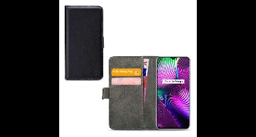 Mobilize Classic Gelly Wallet Book Case realme 7i/C12/C15 Black