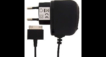 Mobilize Premium Travel Charger Apple 30-Pin 1.0A 5W Black Bulk