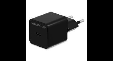 Mobilize Wall Charger USB-C GaN 30W with PD/PPS Black
