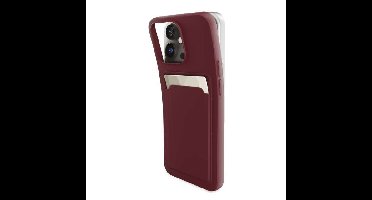 Mobilize Rubber Gelly Card Case Samsung Galaxy S24+ 5G Matt Bordeaux