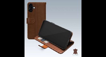 Mobilize Leather Wallet Apple iPhone 16 Brown