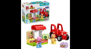 LEGO DUPLO 10468 Peppa Pig - Tractor en markt