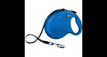 Hondenriem Flexi New Classic 8m Blauw Maat L