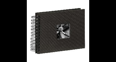 Hama Spiraalalbum Fine Art 24 X 17 Cm 50 Zwarte Pagina's Zwart