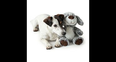 Knuffel voor honden Hunter Faro Grijs Polyester Hond