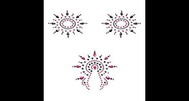 Gloria Set Zwart & Roze Mystim (3 pcs)