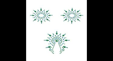 Flamboyant Blauw & Groen Mystim 46656 Turkoois (3 pcs)