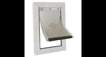 PETSAFE HONDENLUIK TOT 18 KG ALUMINIUM WIT